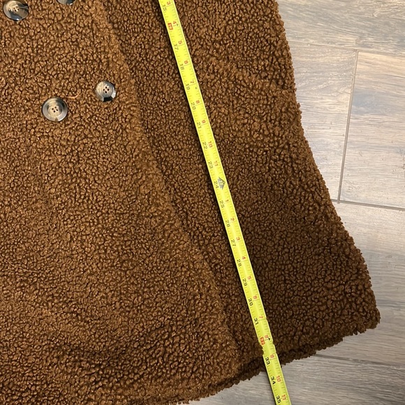 Faux fur teddy coat size M - Picture 9 of 10